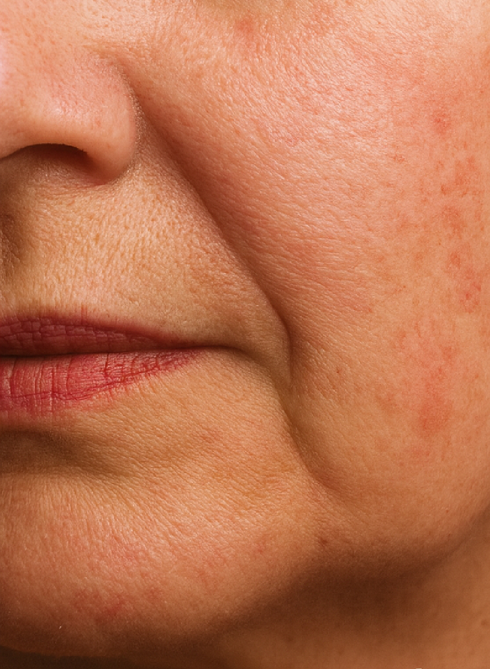 Foto Antes y después Tratamiento para la Rosácea con Mesobotox - Toxina Botulínica + Mesoterapia​